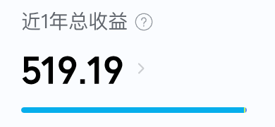 近1年总收益